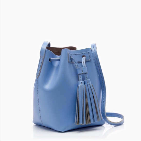 J. Crew Handbags - Periwinkle blue jcrew drawstring crossbody bag